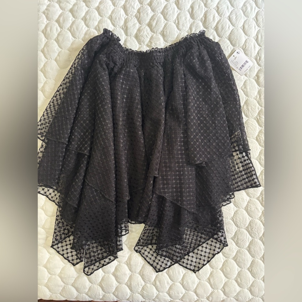 Free People All Season Half Slip Skirt (black)